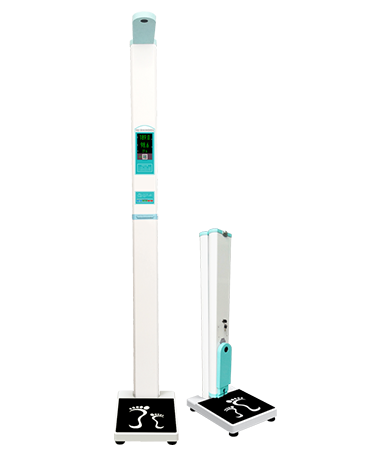 自助醫用全自動(dòng)身高體重測量體檢機