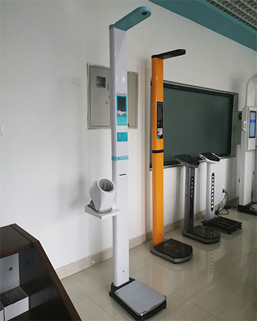 超聲波身高體重血壓一體機便攜款