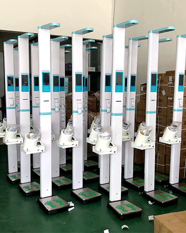 超聲波身高體重血壓一體機便攜款